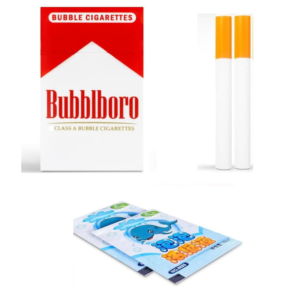 Bubble Cigarette Stress Relief Gift – Mini Bubble Blower Stick